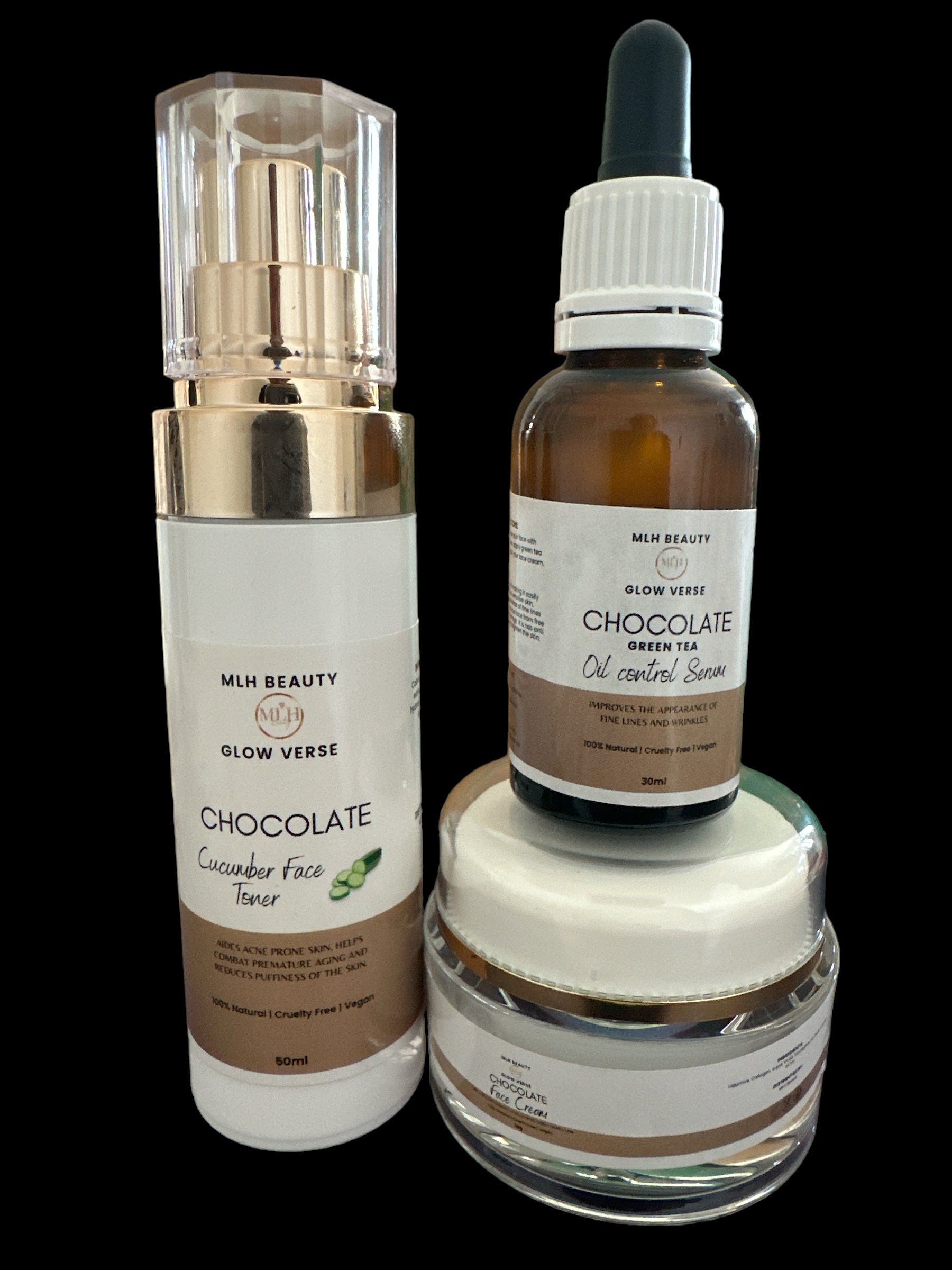 Glow Verse Face Care Set For Chocolate Skin