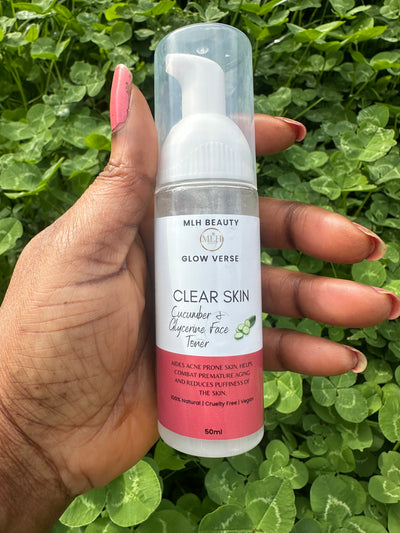 Glow Verse Clear Skin Cucumber & Glycerine🥒 Face Toner 50ml