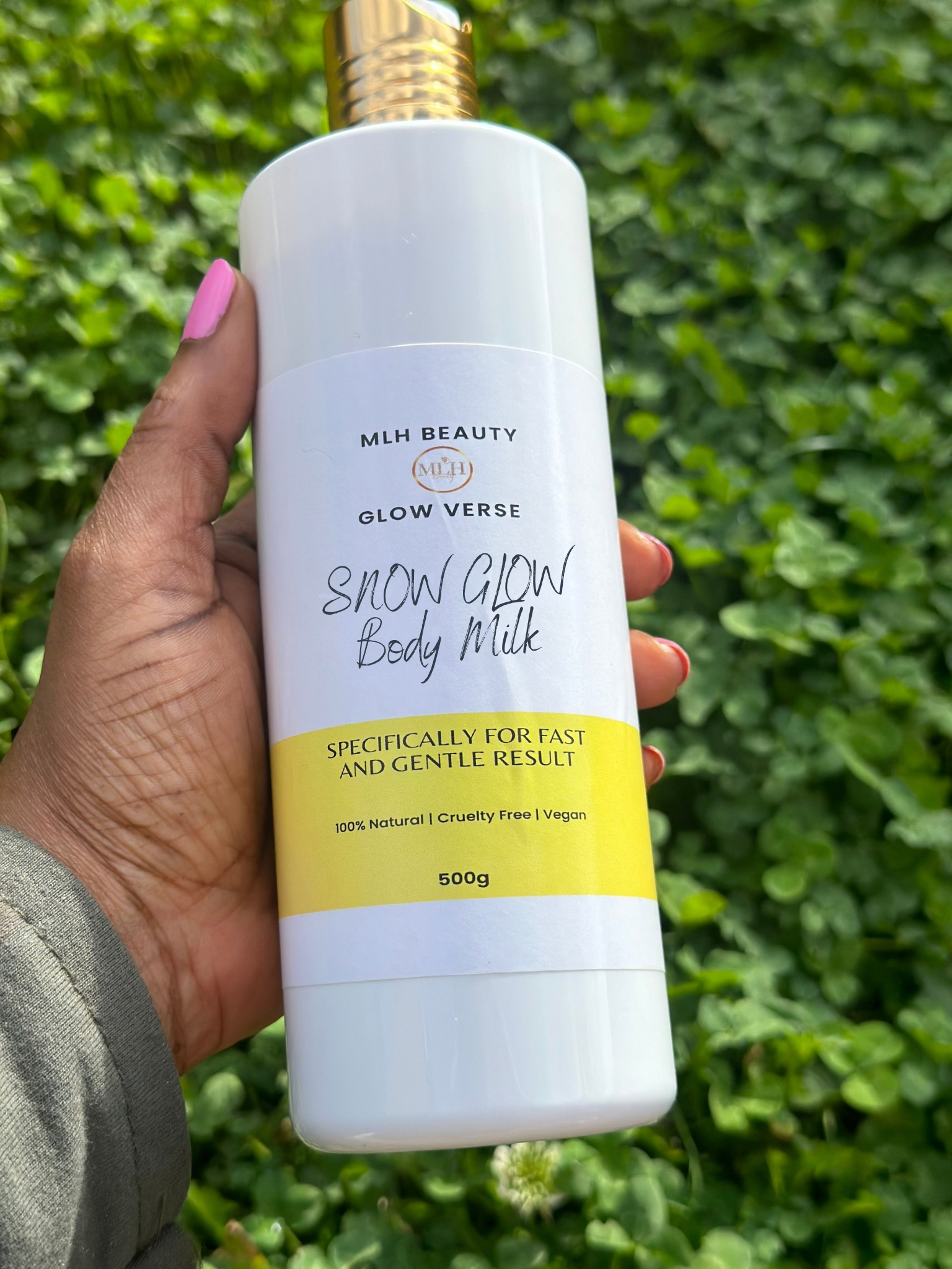 Glow Verse Snow Glow Body Milk 500g