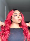 MLH Two Tone Cambodian Wavy Lace Closure Wig - MLH Beauty