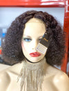 MLH fluffy malaysian kinky curl lace closure wig - MLH Beauty