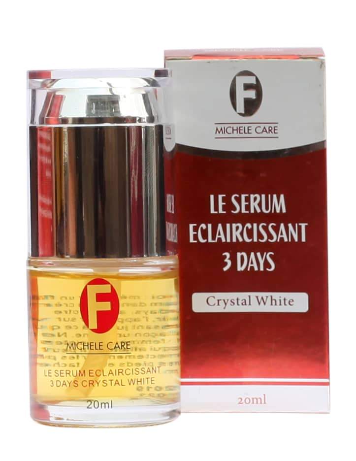 Michele Care 3 Days Crystal White Serum 20ml - MLH Beauty