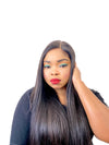 MLH Bone Straight Frontal Wig - MLH Beauty