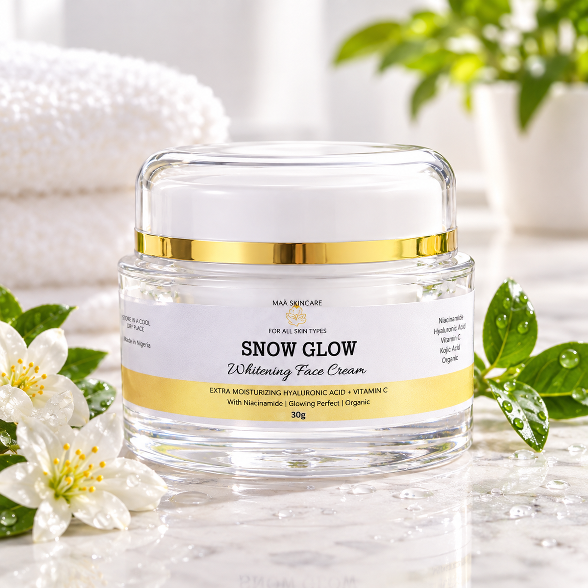 Glow Verse Snow Glow Toning Face cream 30g