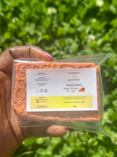 Glow Verse Snow White Papaya Whitening Bar Soap 150g