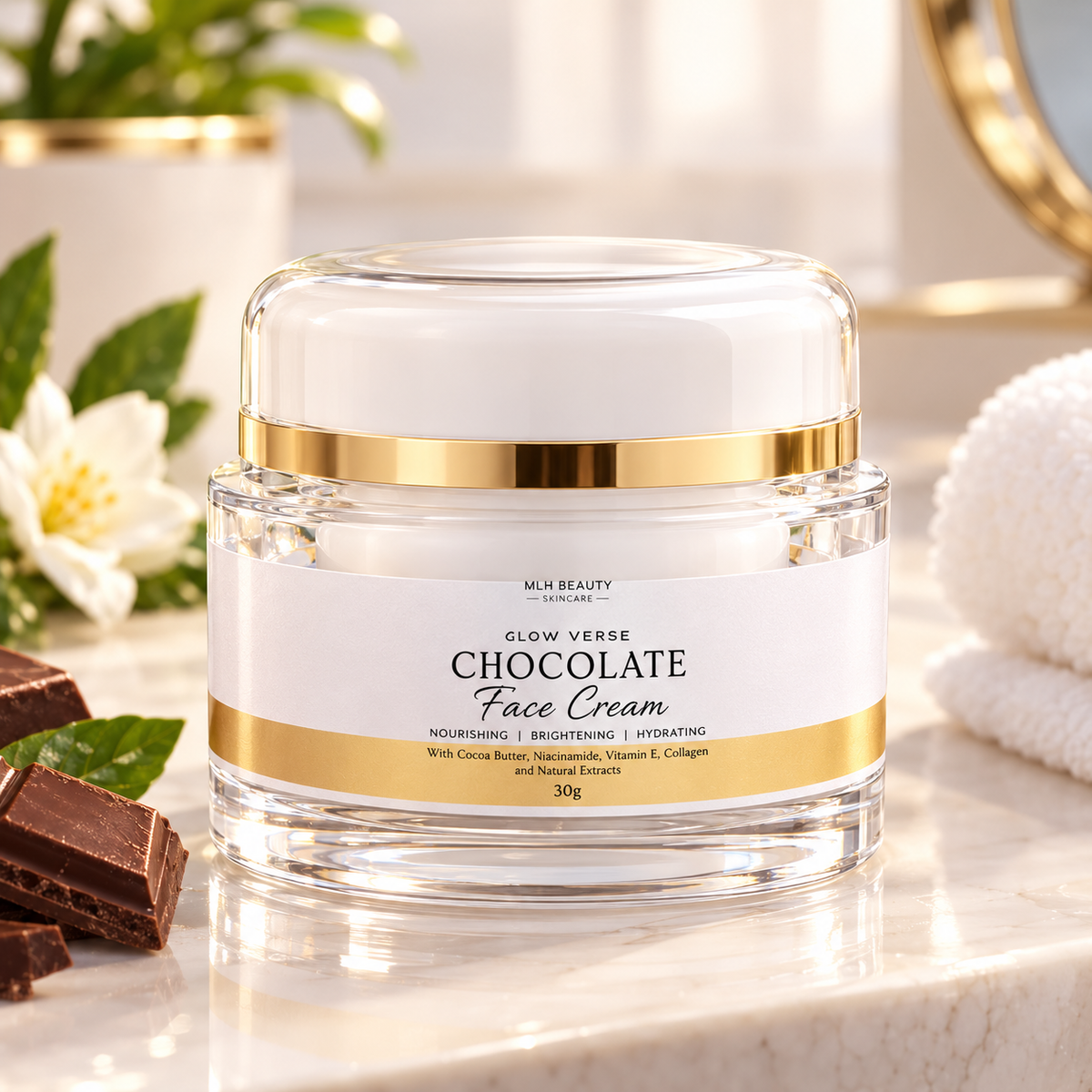 Glow Verse Chocolate Face cream 30g