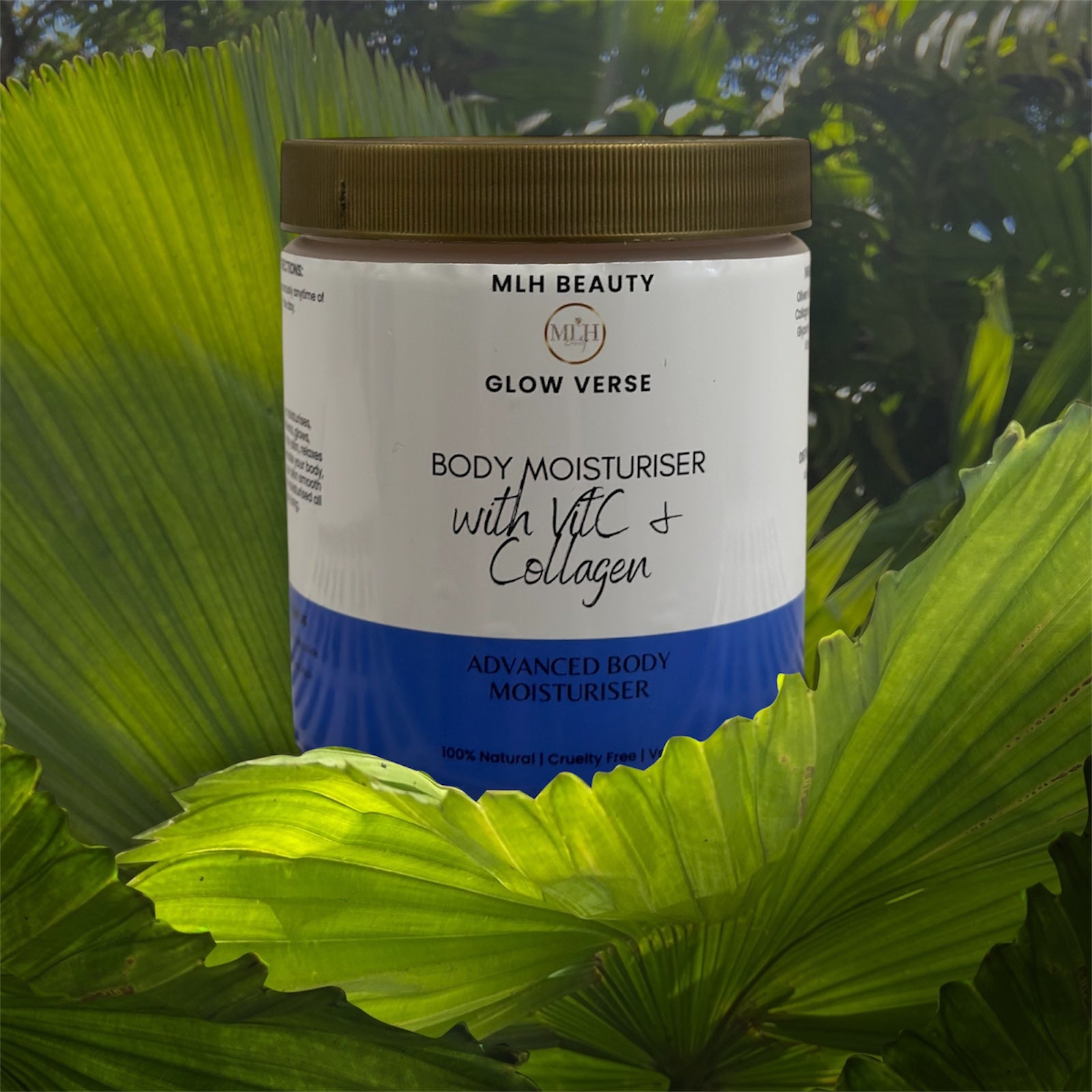 MLH Beauty Glow Verse Body Moisturiser With Vit C & Collagen 500ml