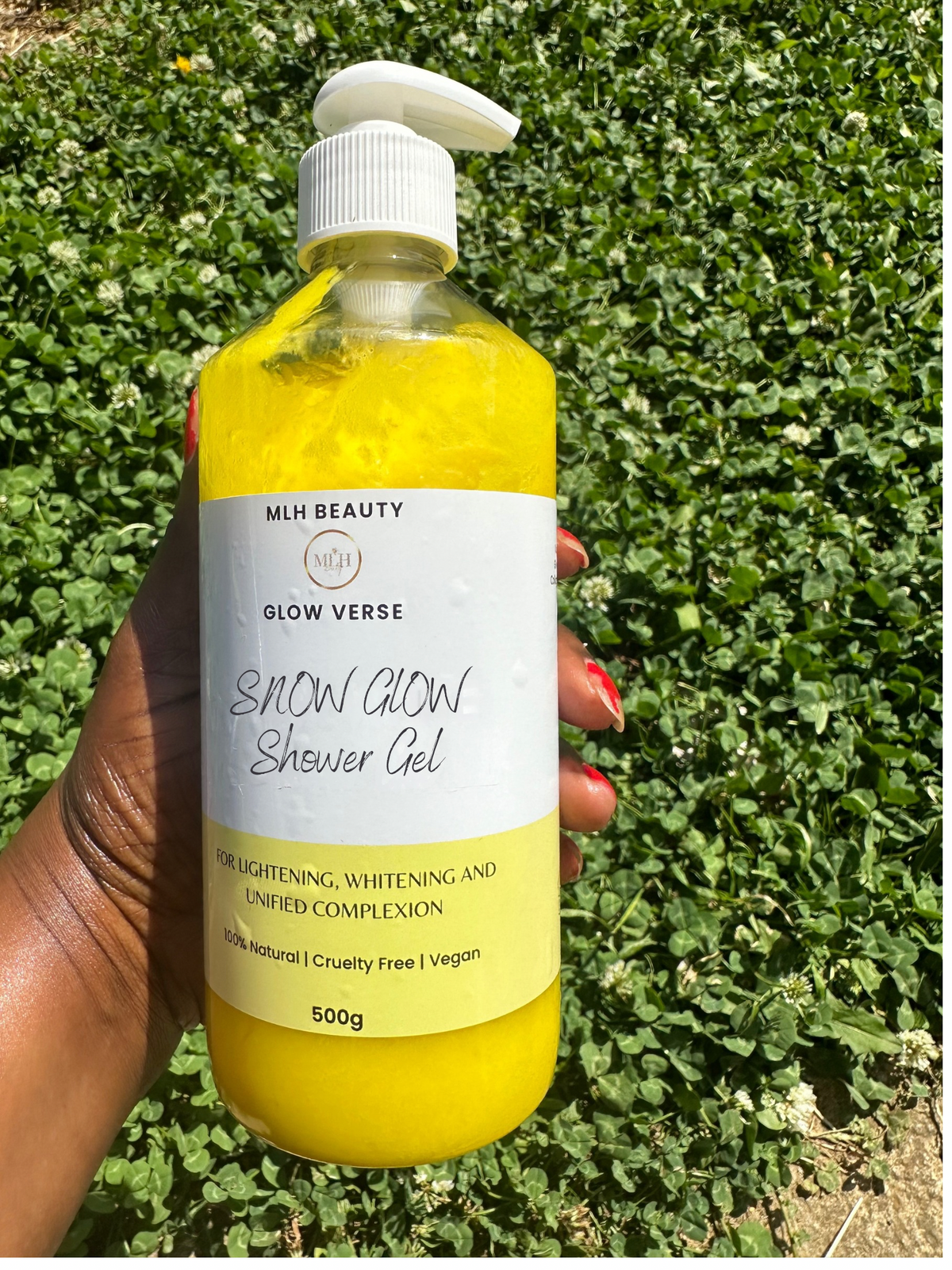 Glow Verse Snow Glow Whitening Shower Gel 500g