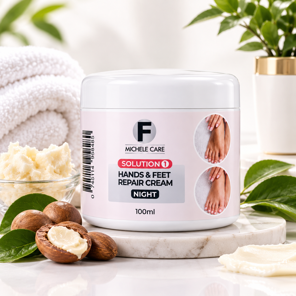 Michele Care Night Hands And Feet Repair Cream
