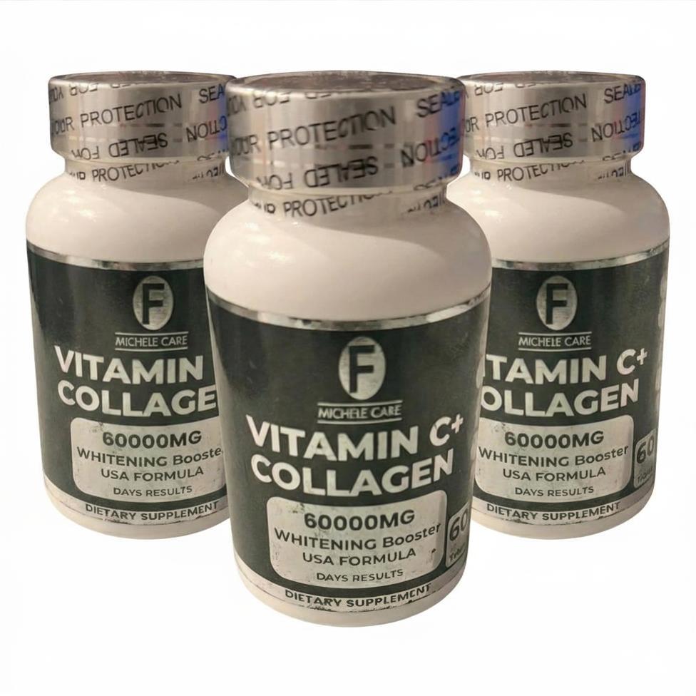 Michele Care Vitamin C + Collagen Tablets 60000MG