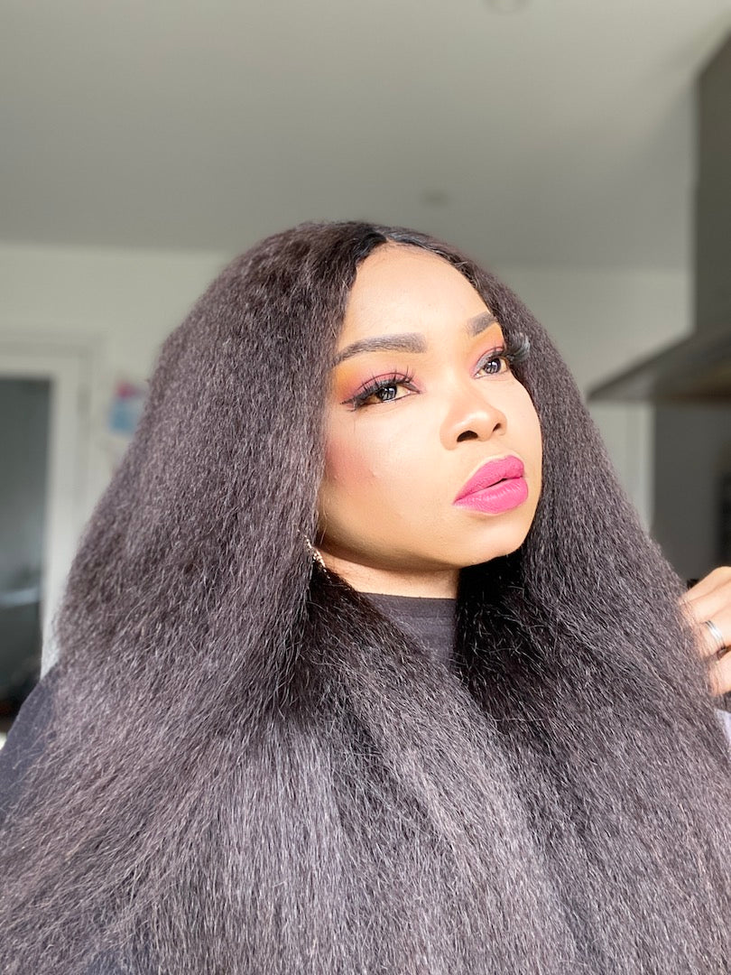 MLH Jenifa Yaki Straight Unit - MLH Beauty Straight Hair