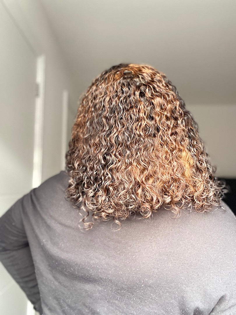 Lola Two Tone Malaysian Curly Wig - MLH Beauty Wigs