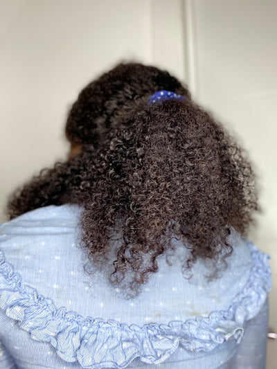 MLH fluffy malaysian kinky curl lace frontal wig - MLH Beauty