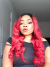 MLH Two Tone Cambodian Wavy Lace Closure Wig - MLH Beauty