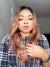 MLH Two Tone Cambodian Wavy Lace Frontal Wig- Brown - MLH Beauty