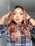 MLH Two Tone Cambodian Wavy Lace Frontal Wig- Brown - MLH Beauty