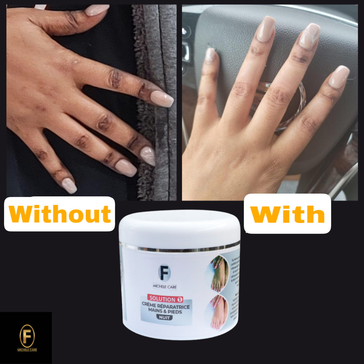 Michele Care Night Hands And Feet Repair Cream - MLH Beauty Skin Care