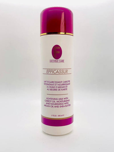 Efficassur carrot milk lightening and moisturising 500 ml - MLH Beauty