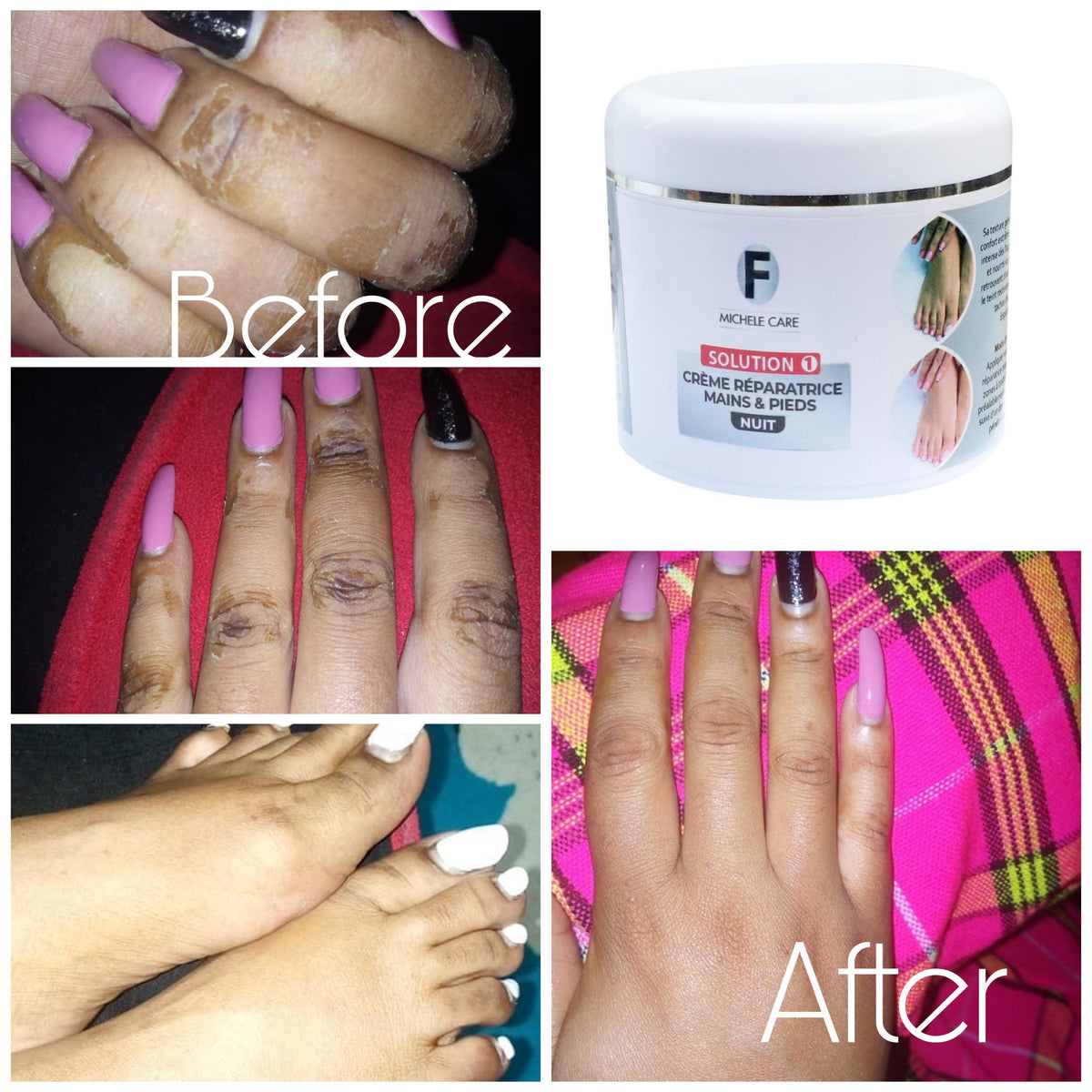 Michele Care Night Hands And Feet Repair Cream - MLH Beauty Skin Care