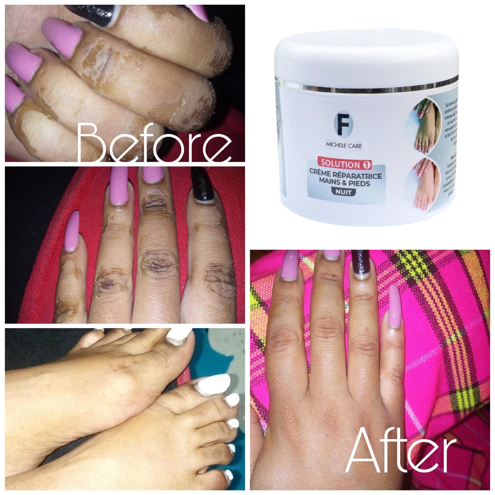 Michele Care Night Hands And Feet Repair Cream - MLH Beauty Skin Care