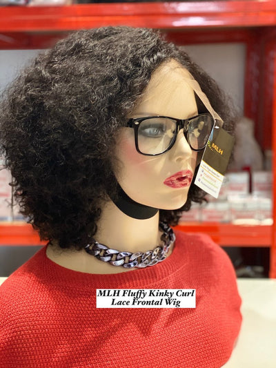 MLH Fluffy Malaysian Curl Lace Frontal Wig - MLH Beauty