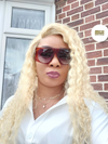 MLH Deep Wave Snow Blonde Lace Frontal Wig - MLH Beauty